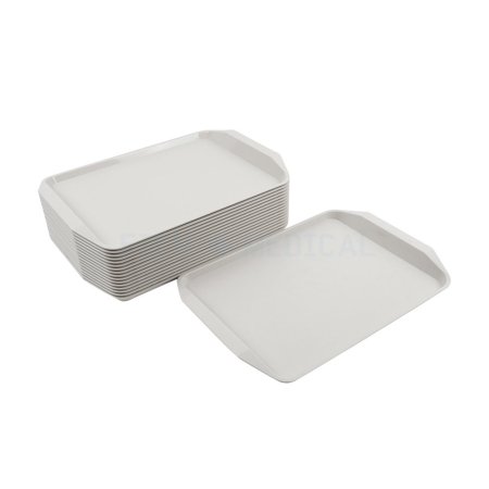 Grey Plastic Food Trays